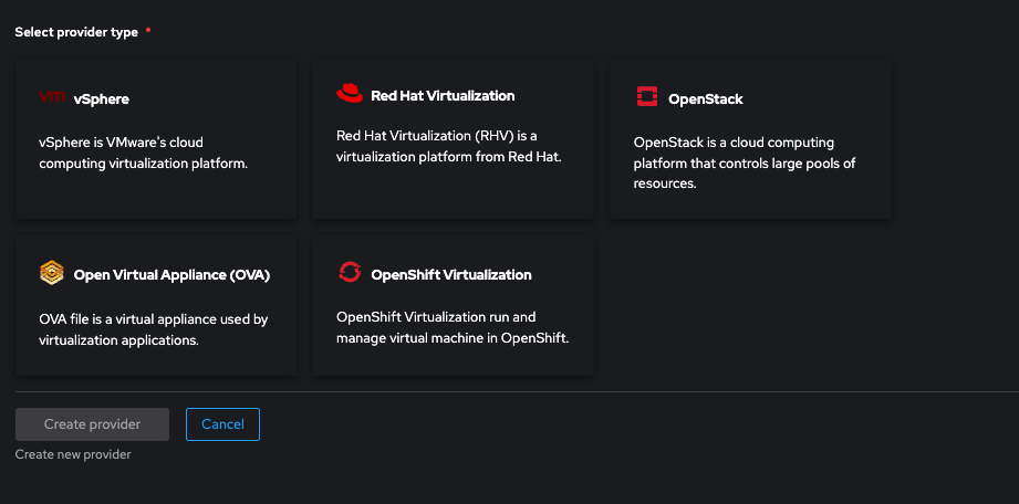 Migration of Virtual Machines from VMware to OpenShift 4