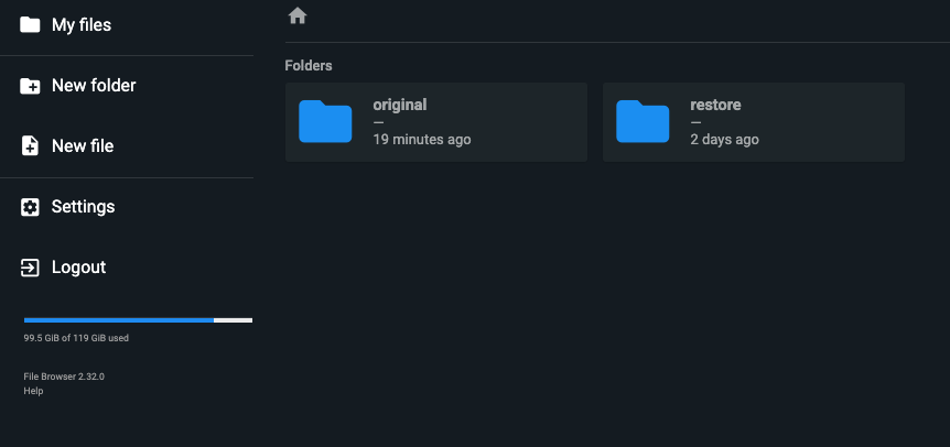folders